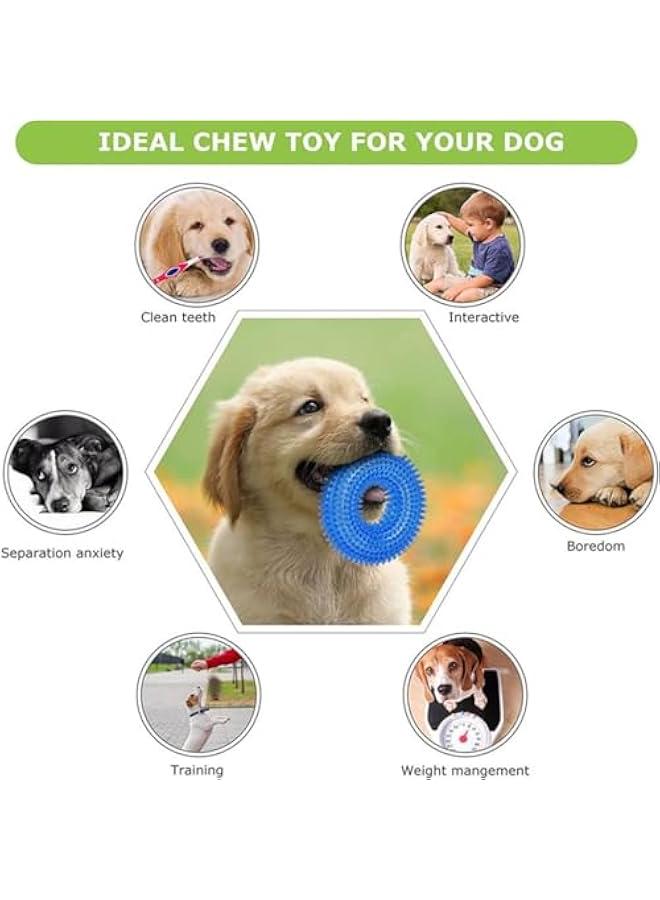 ألعاب تسنين للجراء الصغيرة والمتوسطة من توكوكيمو يبلغ من العمر 2-8 شهور، ناعمة ومتينة لتنظيف وحماية صحة الفم - Image 4