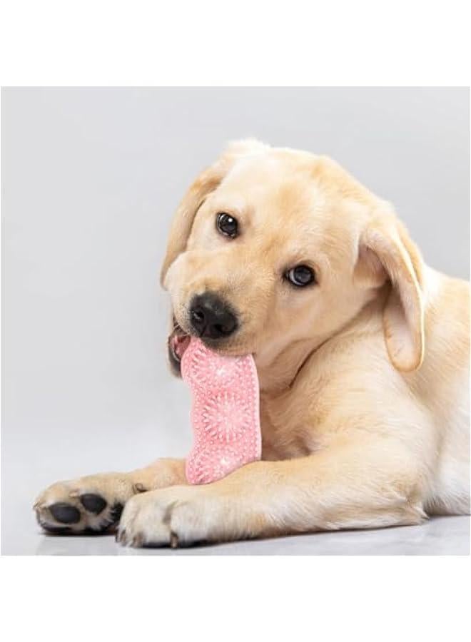 ألعاب تسنين للجراء الصغيرة والمتوسطة من توكوكيمو يبلغ من العمر 2-8 شهور، ناعمة ومتينة لتنظيف وحماية صحة الفم - Image 5