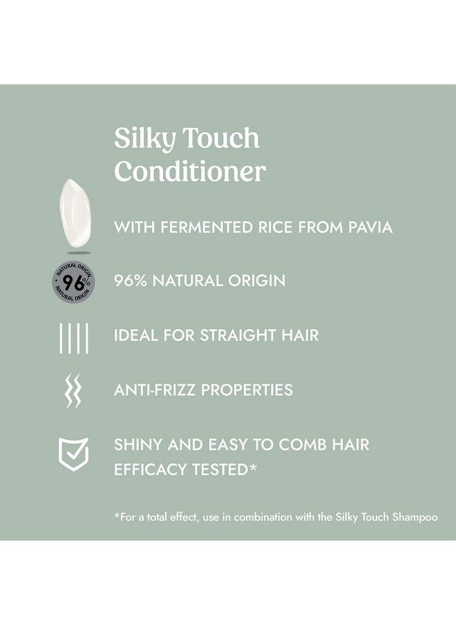 ITÍNERA - Silky Touch Conditioner With Fermented Rice From Pavia (12.51 Fl Oz) For Straight Hair Vegan Friendly 96% Natural Origin Ingredients - Image 1