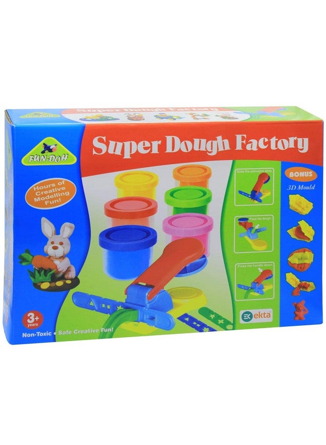 إيكتا مجموعة طين النمذجة للأطفال من إيكتا إيكتا فن-دو سوبر دو فاكتوري - متعددة الألوان - Image 3