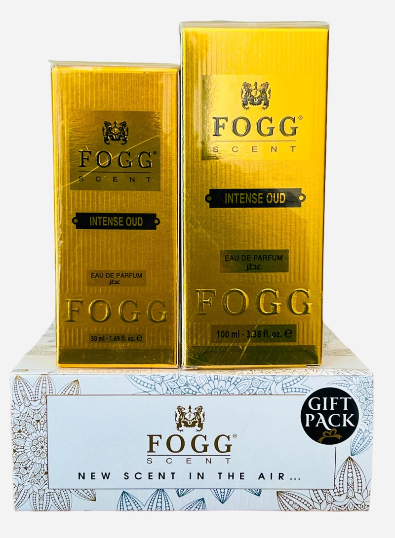 فوج مجموعة هدايا انتينس عود او دي بارفان للرجال (100 مل + 50 مل) - Image 2