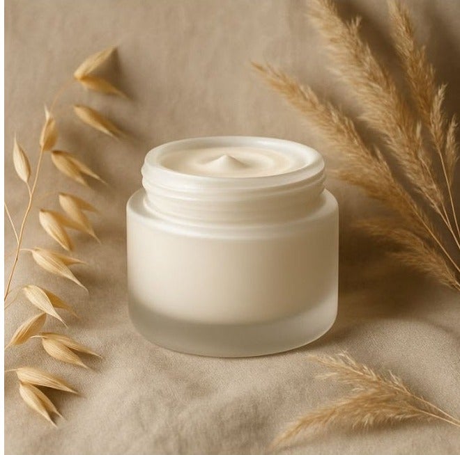 Body & Hair Makhmaria Vanilla Musk 50g | Luxury Moisturizing Perfume Cream | Long Lasting Warm Fragrance | Soft & Smooth Finish - Image 1