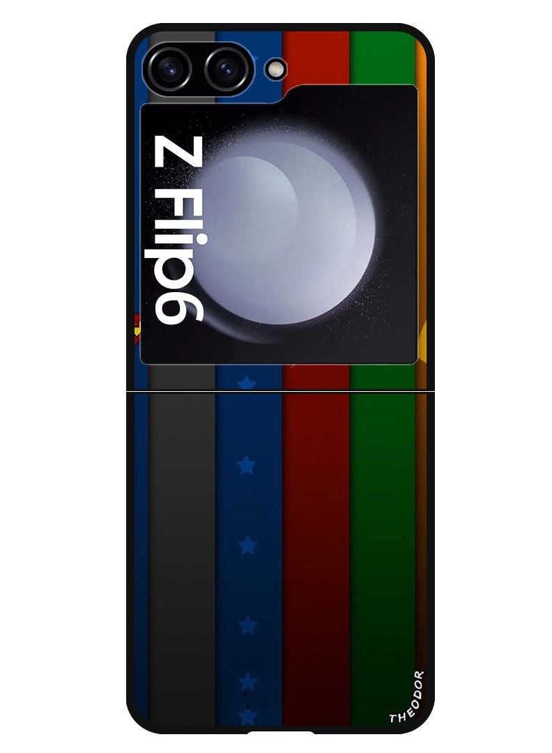 Theodor Protective Case Anti Scratch Shock Proof Bumper Cover For Samsung Galaxy Z Flip 6 Aven grs - Image 1