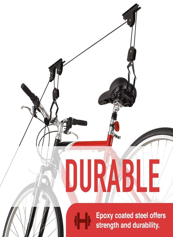 Racor - PBH-1R, Bike Storage, Garage Pulley Lift - Image 4