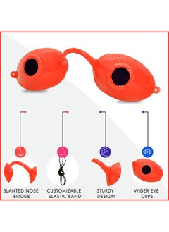 Super Sunnies Super Sunnies UV Eye Protection FDA compliant Tanning Goggles Eyeshields, 2 Pairs in Random Colors  - Image 3