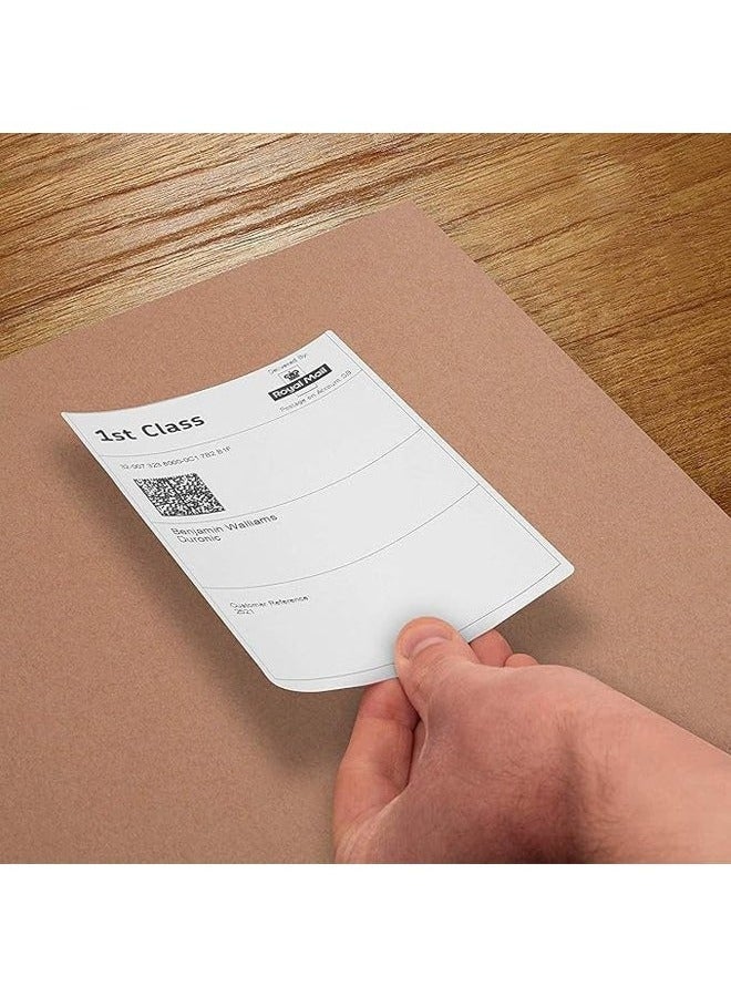 Generic Roll of 500 thermal sticker papers for thermal printers (policy printers),Shipping Label Paper Roll - 500 Thermal Stickers for Thermal Printers 10x15 CM - 4x6 inch A6 (Postal Printers) Compatible with All Shipping Companies - Image 3