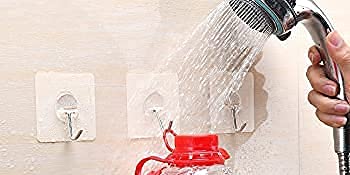Veduaaru Innovation Veduaaru Innovation Stainless Steel Adhesive Sticker Hook Towel Hanger for Kitchen Bathroom Utensil Hook Holder Bedroom Clothing Hanger WS Hook 20PCS  - Image 5