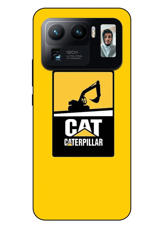 EYE CATCH Printed Protective Case Cover For Xiaomi Mi 11 Ultra -  Cat Half Face