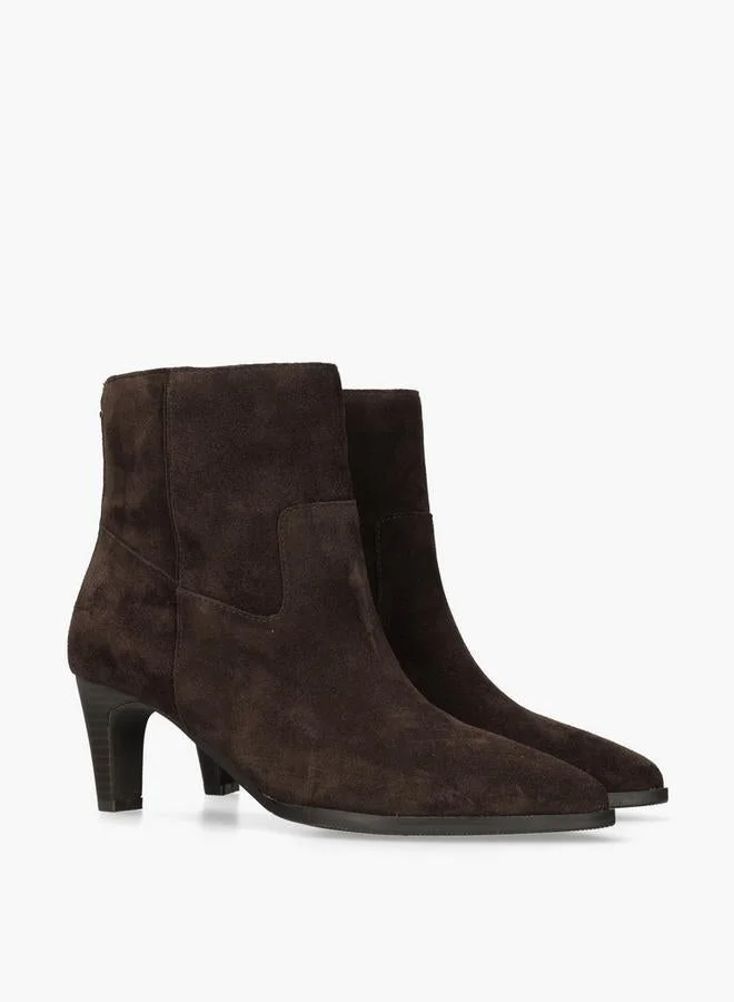 مكس Women Arlana Textured Block Heel Ankle Boots