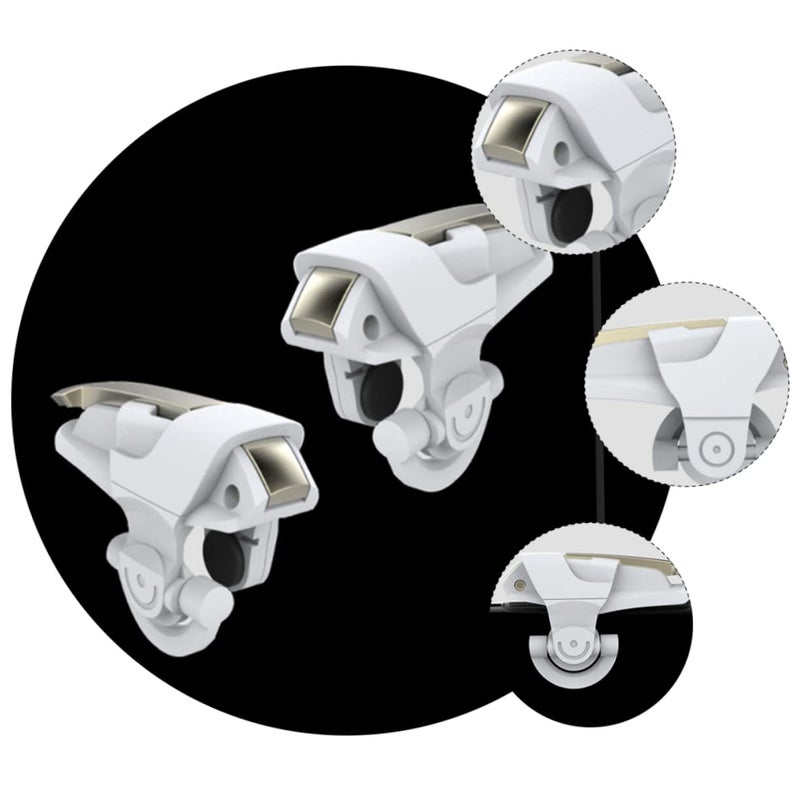 2 Pairs Mobile Game Controller Fire Trigger Enhanced Gaming Easy Installation for Smartphones - Image 5