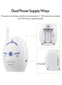 Gasin 2 Pieces Smart Voice Baby Wireless Monitor  - Image 3