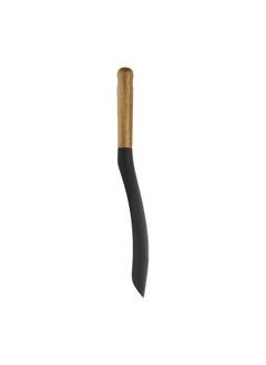 STAUB STAUB Multifunction Spatula Spoon, Great for Both Cooking and Serving Durable BPA-Free Matte Black Silicone, Acacia Wood Handles, Safe for Nonstick Cooking Surfaces  - Image 5