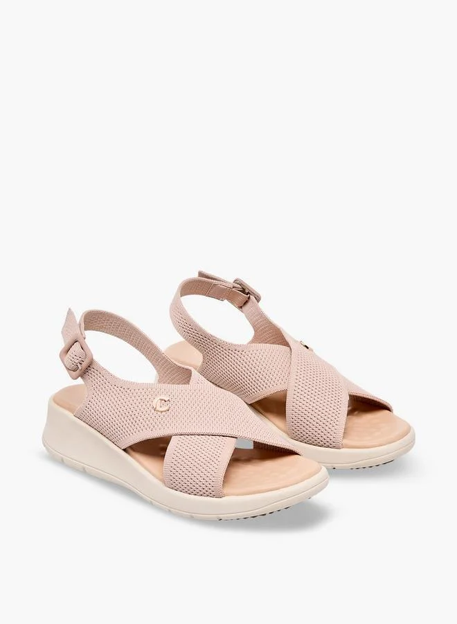 لو كونفورت Women Buckle Closure Strap Sandals