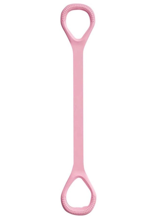 ZHENAN 8-Shaped Fitness Resistance Bands - High Elastic Resistance Yoga Rope, Home Training Chest,Arm,Shoudler Back Expansion and Stretching Band, Yoga Pilates Fitness Band(1 Pack,Pink) - Image 1