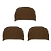 PATIKIL Sport Headbands for Men 7 x 4 3 Pcs Running Sweat Bands Sweat Absorbing Head Band for Women Workout Basketball Yoga Gym Brown - Image 2