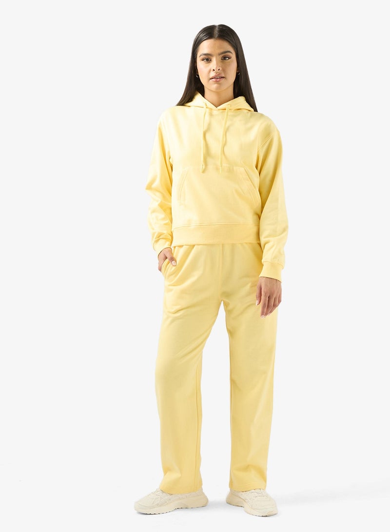 Ginger Basics Cotton Hooded Oversize Fleece Sweatshirt - Image 4
