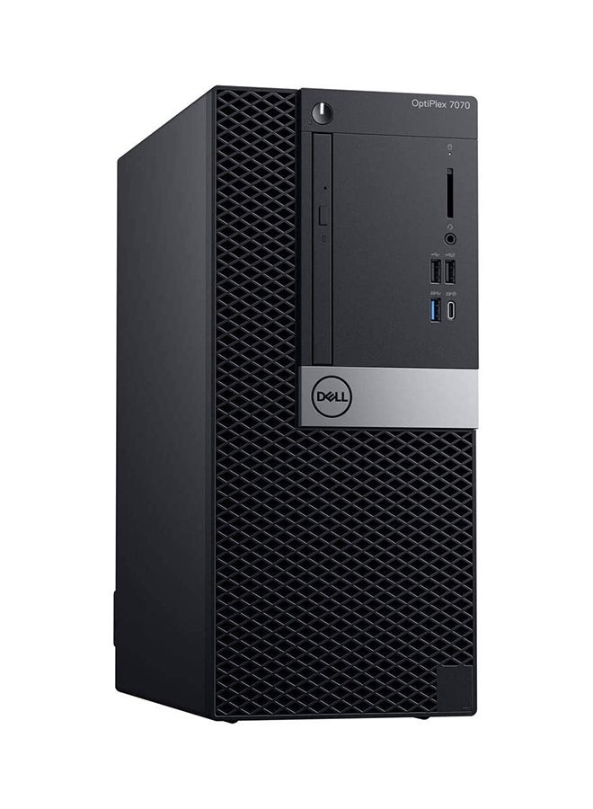 ديل جهاز كمبيوتر رأسي أوبتيبليكس 7070 MT بمعالج كور i7/ذاكرة رام 8 جيجابايت/محرك أقراص صلبة HDD سعة 1 تيرابايت/ بطاقة رسومات مدمجة/نظام تشغيل ويندوز/إصدار عالمي أسود - Image 2
