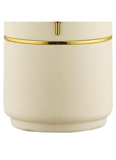 Thoraya Toothpick Holder Sturdy Cute Look Pop Up Automatic Tooth Pick Dispenser Container for Home Restaurant Gold  - Image 4