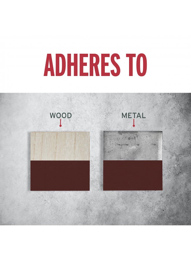 RUST-OLEUM رش طلاء روس-أوليوم 267112 يوقف الصدأ، 12 أونصة، بني كونّا اللامع - Image 3