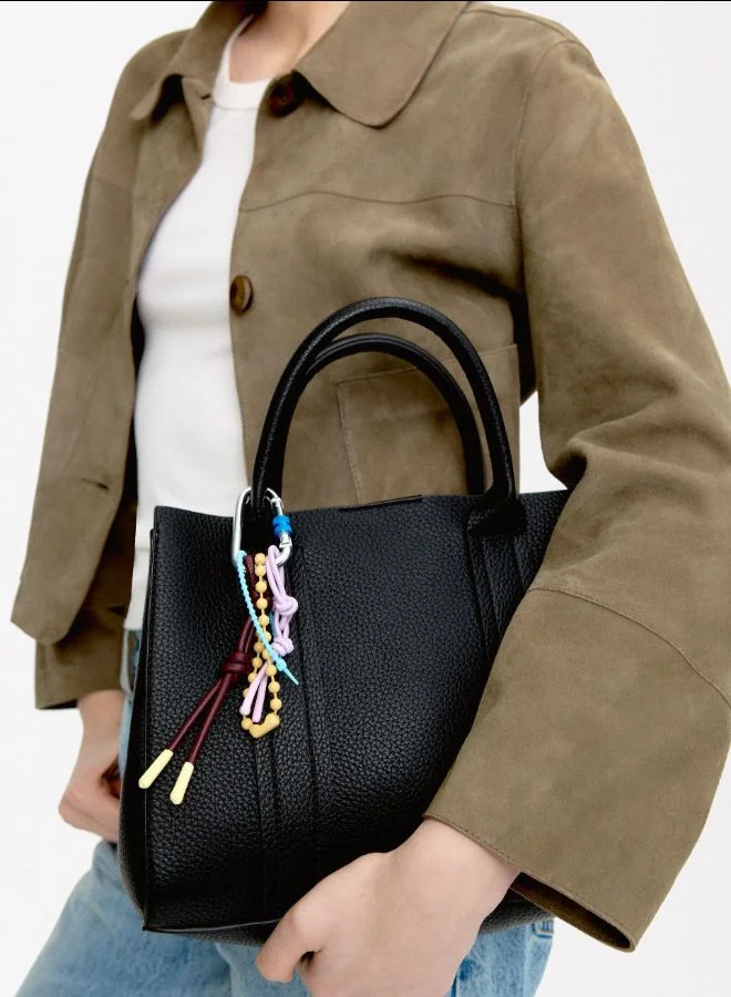 PARFOIS Tote Bag With M Pendant