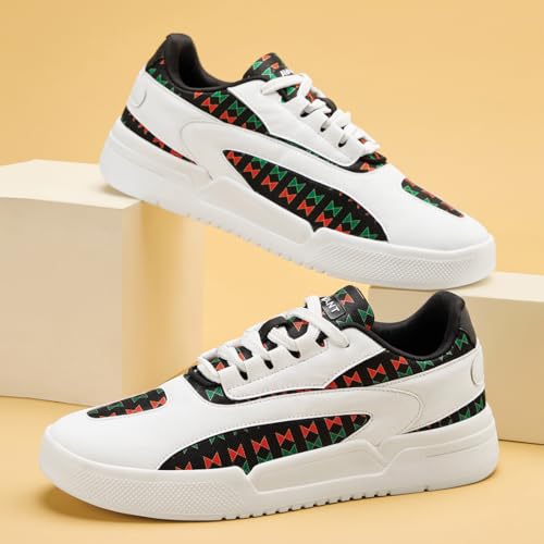 AVANT Men's Maximus Sneaker Shoes- Soft Cushioned Insole, Lightweight, Dynamic Feet Support, Arch Support & Shock Absorption, Trendy, Casual Footwear (AVMSH140CL01UK9_White_UK9) - Image 3