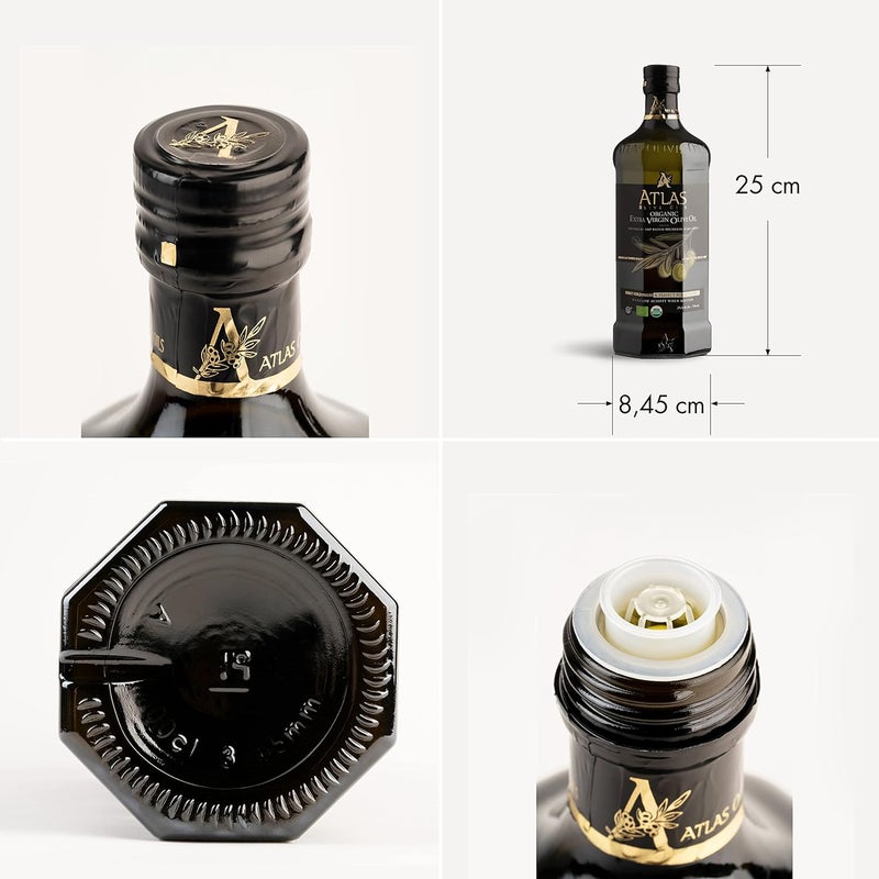 A ATLAS OLIVE OILS Organic Extra Virgin Olive Oil - 750ML - Image 5