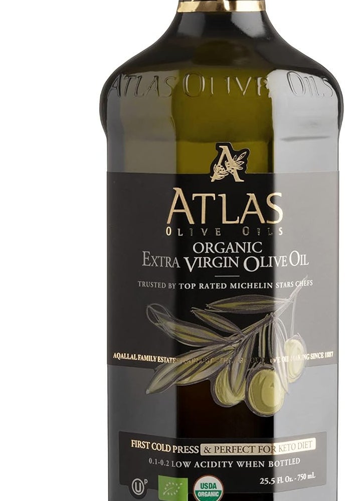 A ATLAS OLIVE OILS Organic Extra Virgin Olive Oil - 750ML - Image 1