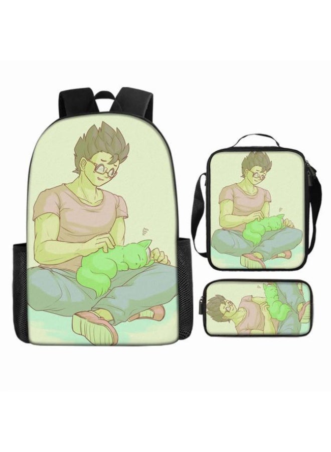 عام حقيبة ظهر مطبوعة عالمية مشتركة - مجموعة حقائب ظهر من ثلاث قطع (متوفرة للطلاب والأطفال والأصدقاء في النزهايات وتسلق الجبال وما إلى ذلك) - 64 - Image 2