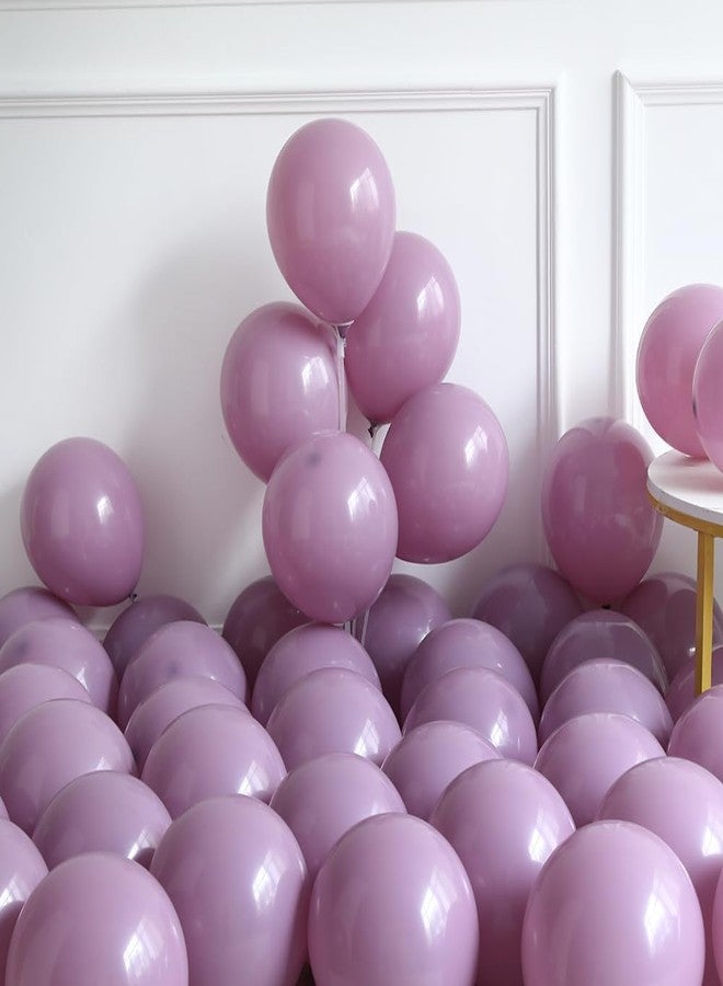 GIHOO Pink and Purple Balloon Arch Kit 143pcs Dusty Purple Lavender Pastel Macaron Pink Balloons for Girls Birthday Baby Shower Wedding Shower Decorations - Image 4