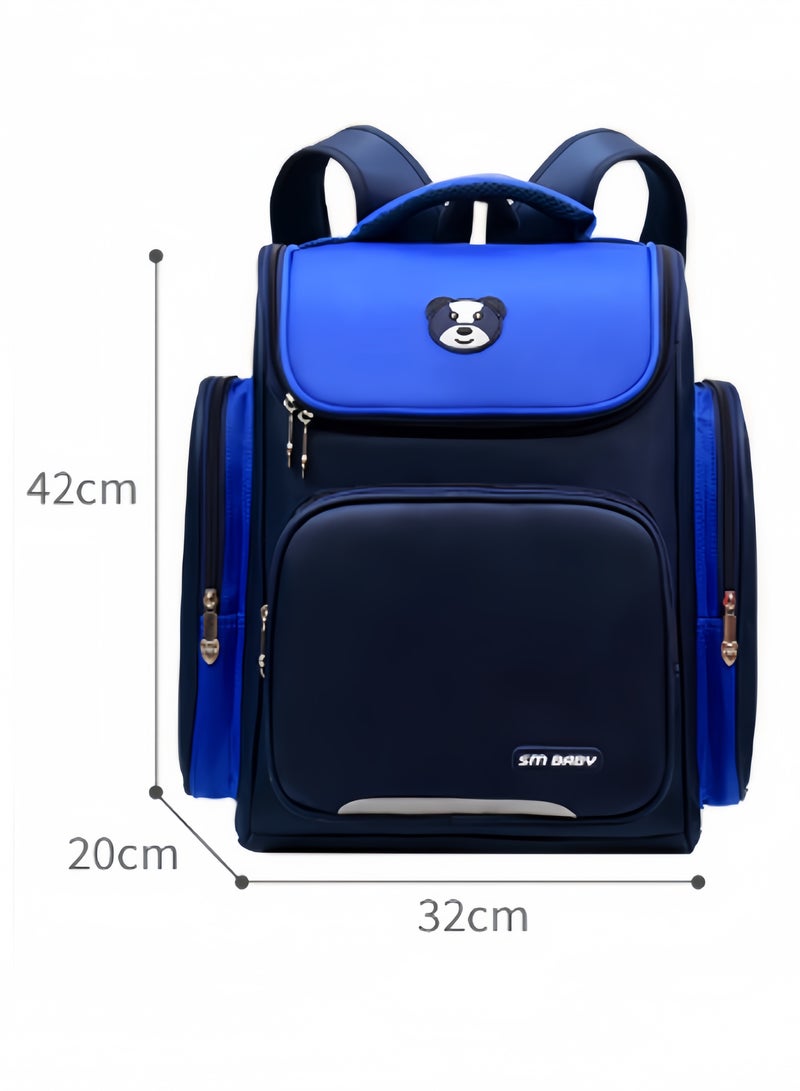 Smart Wheeled School Backpack - 6 Advanced Stair-Climbing Wheels, Waterproof Design, Multi-Layer Large Capacity with Padded Shoulder Straps for Youth & Short Trips