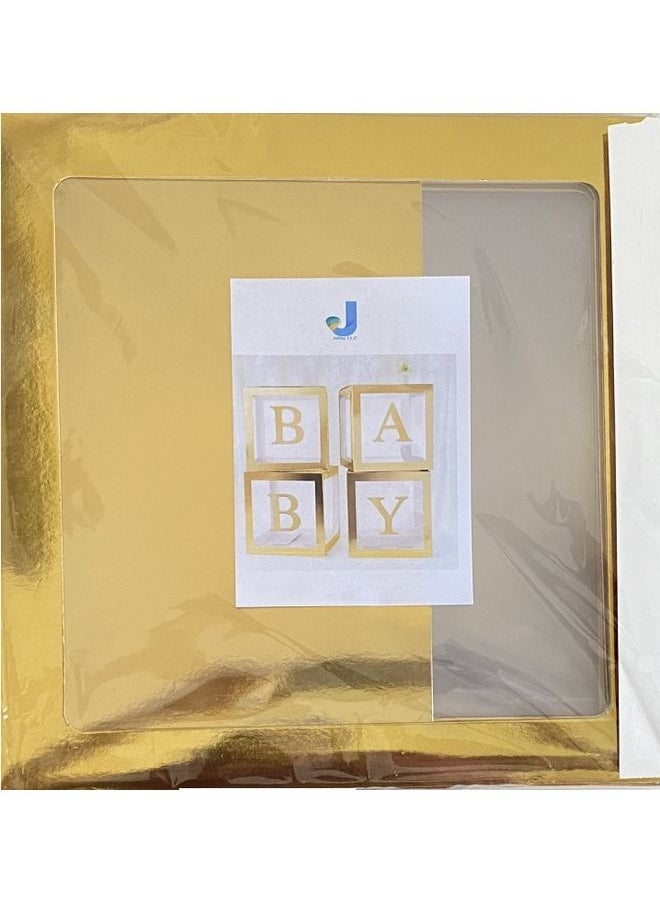 Arabest 4-Piece Baby Shower Boxes Party Decorations  - Image 2