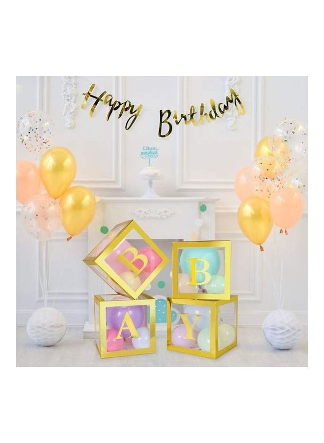 Arabest 4-Piece Baby Shower Boxes Party Decorations  - Image 4