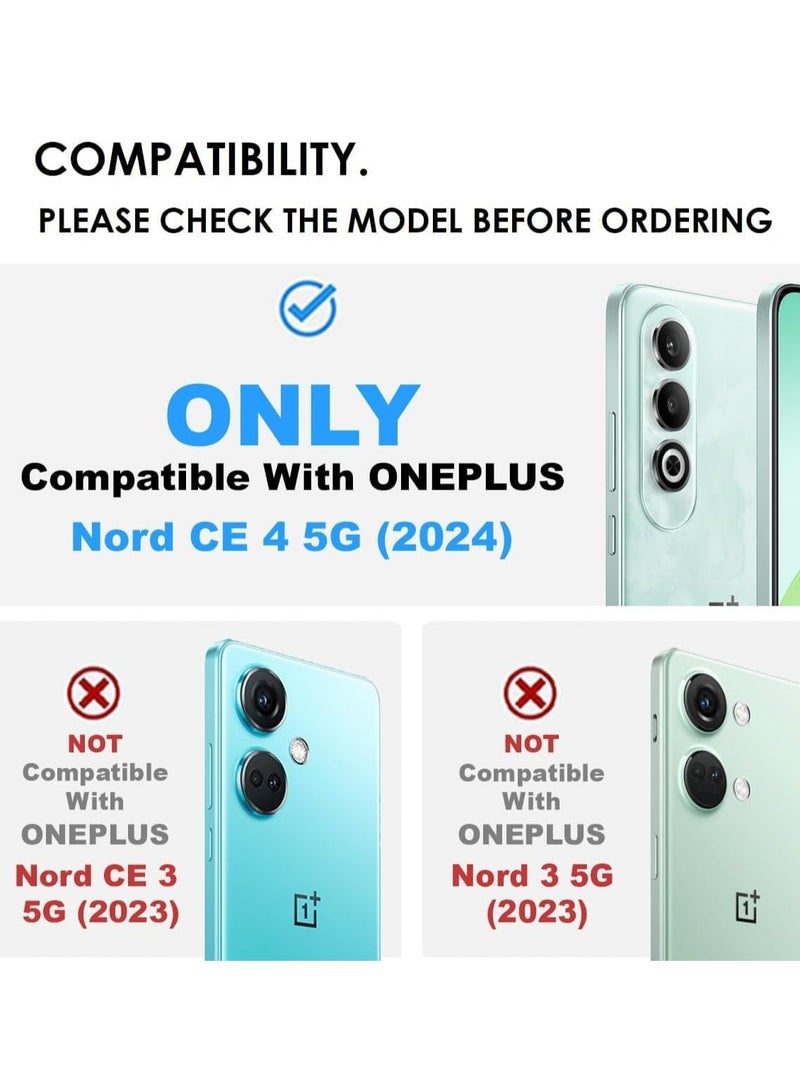 BORTONY OnePlus Nord CE 4 Clear Case Cover with Rainforest  Bumper Corners Anti-Slip Grip and Camera Protection Case For OnePlus Nord CE 4 - Image 2