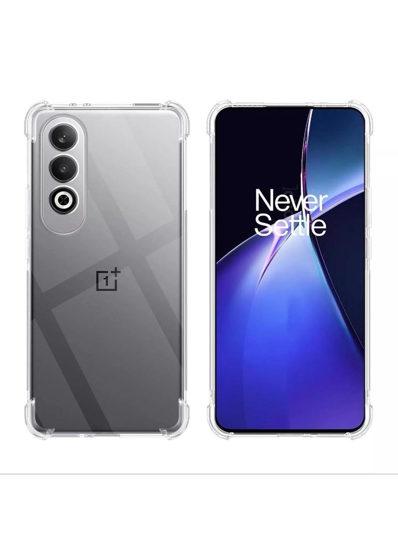 BORTONY OnePlus Nord CE 4 Clear Case Cover with Rainforest  Bumper Corners Anti-Slip Grip and Camera Protection Case For OnePlus Nord CE 4 - Image 3