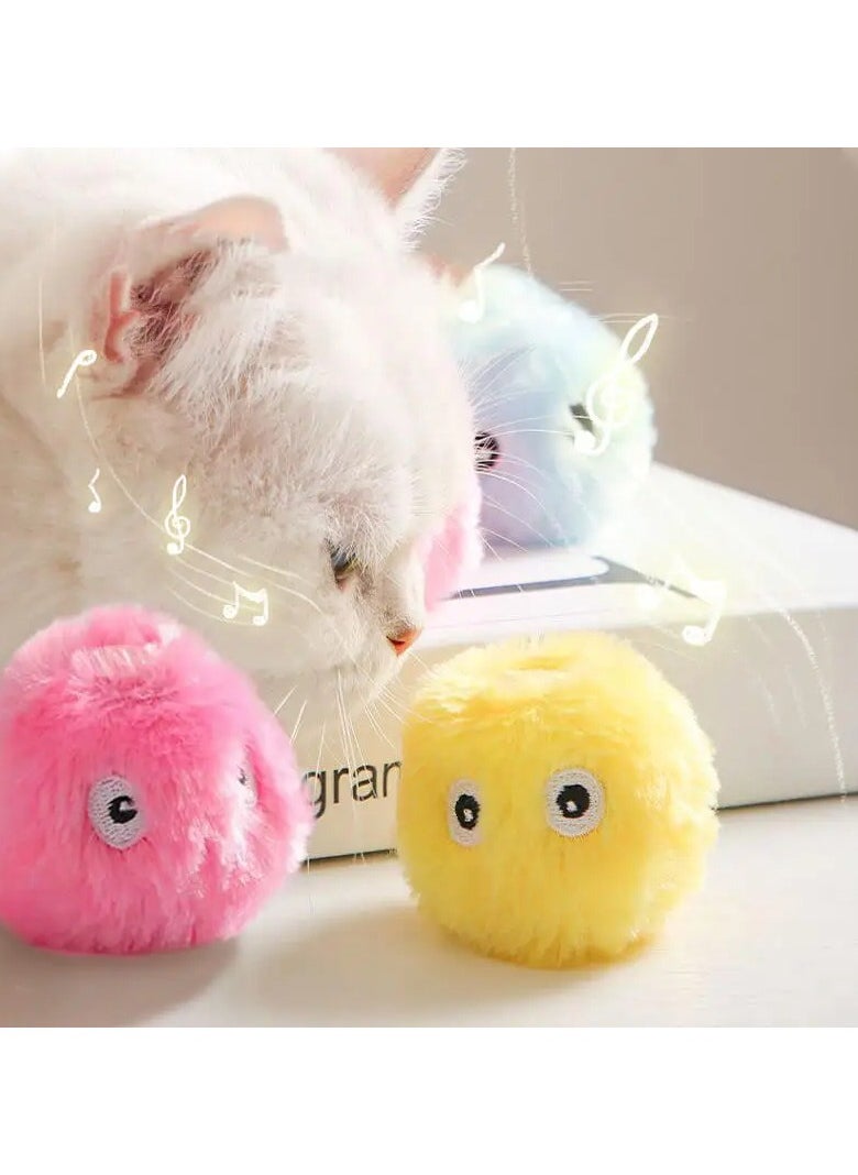 Generic - Interactive Cat & Dog Toys with Sound – Refillable Catnip Plush Balls – Realistic Animal Play Balls – Fun Pet Gifts - Image 1
