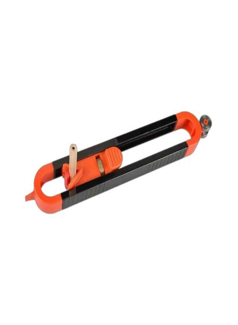 Contour profiler Contour profiling gauge Simple Contour Woodworking Measuring Profiler Irregular Measurement Arc Ruler Contour Drawing Ruler Adjustable Locking Contour Gauge Woodworking Precision Measuring Tools - Image 1