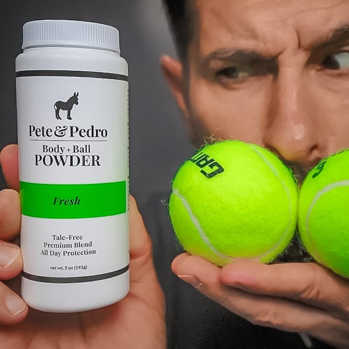 Pete & Pedro BODY & BALL POWDER (Fresh Scent), Talc-Free Menâ€™s Body Powder Deodorant for Men, Sweat Absorbs Blocks Odor, Hygiene for Groin Area, Ideal For Gym & Daily Use | Seen on Shark Tank, 4.4 oz - Image 5