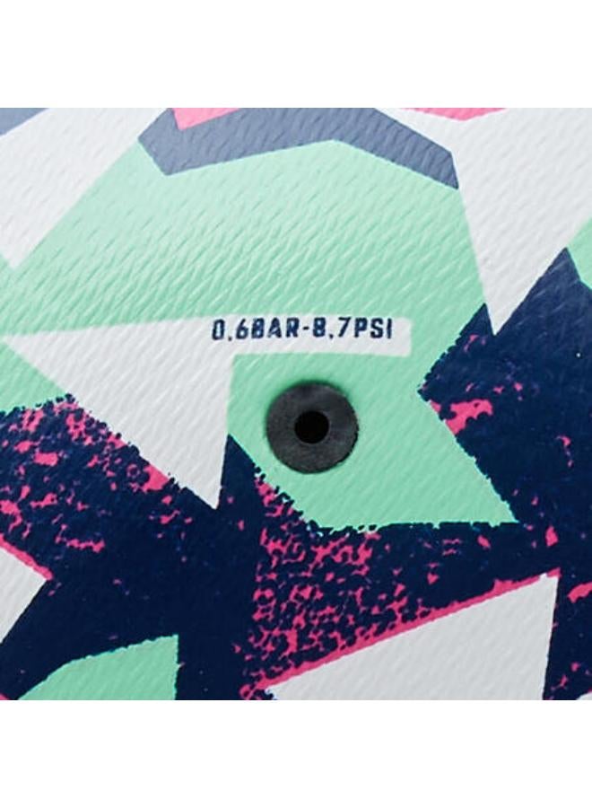 KIPSTA Football Light Learning Ball Size 4 - Blue/Green/Purple - Image 3