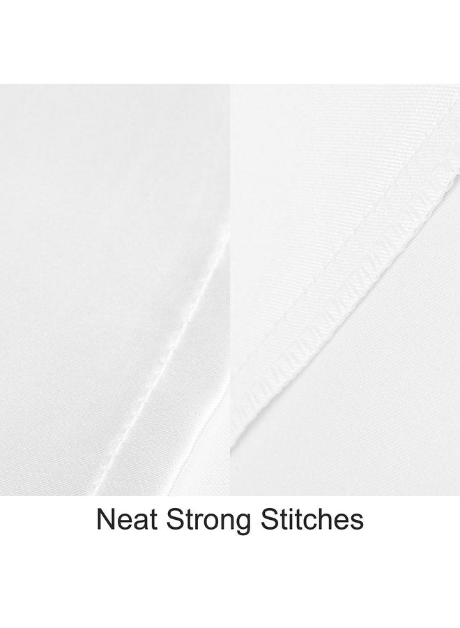 NTBAY Silk Satin Toddler Pillowcases - Set of 2 - Super Soft and Silky 14x20 Pillow Covers - Envelope Closure White Cooling Travel Pillow Cases for Nursery, Kids, Boys and Girls, 14 x 20 Inches - Image 3