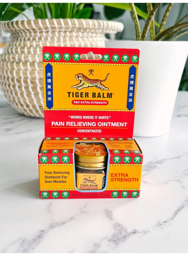 Prince Of Peace Tiger Balm Extra Strength Pain Relieving Ointment, 0.63 Ounce (18 g) - Image 3