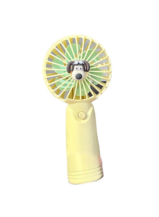 إسكدنيا مروحة صغيرة محمولة باليد، مروحة طاولة مكتب شخصية صغيرة، سرعة قابلة لإعادة الشحن، تشغيل هادئ، للاستخدام الداخلي والخارجي - Image 1