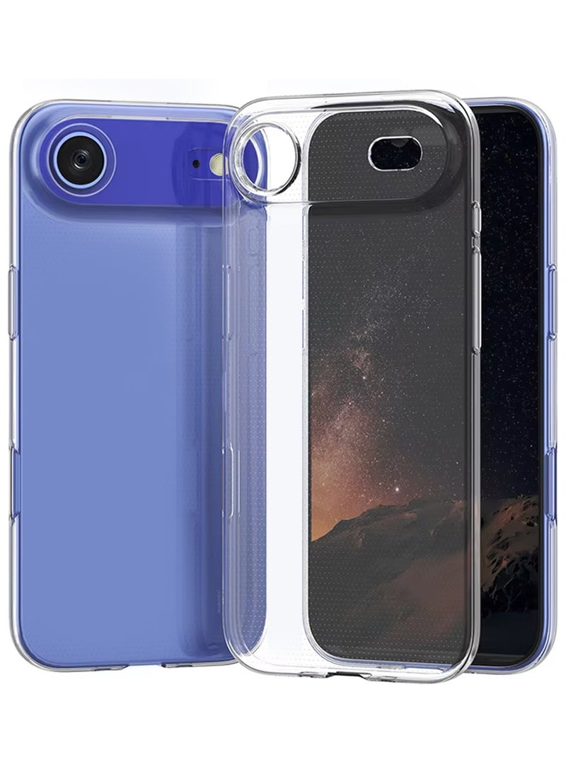 2 Packs TPU Clear Case for iPhone 17 Air Slim Design, One Case One Privacy Screen Protector, Shockproof Protection, Scratch-Resistant Cover with Enhanced Grip, Wireless Charging Compatible - Image 3