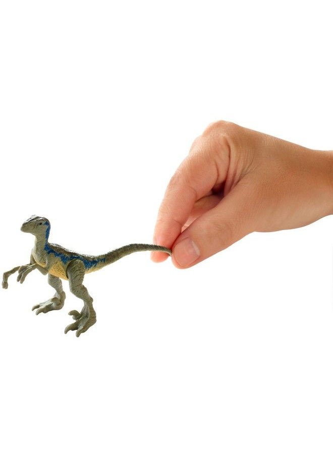 Jurassic World Toys شكل عمل ديناصور مصغر من عالم الديناصورات مع 1 أو 2 مفاصل قابلة للحركة أيقونية لنوعه نحت واقعي وزخرفة هدية رائعة قابلة للجمع للأعمار من 4 سنوات فما فوق قد تختلف الأنماط  - Image 4