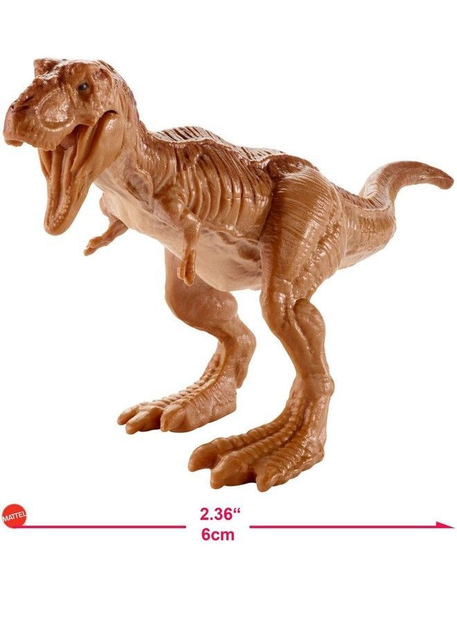 Jurassic World Toys شكل عمل ديناصور مصغر من عالم الديناصورات مع 1 أو 2 مفاصل قابلة للحركة أيقونية لنوعه نحت واقعي وزخرفة هدية رائعة قابلة للجمع للأعمار من 4 سنوات فما فوق قد تختلف الأنماط  - Image 5