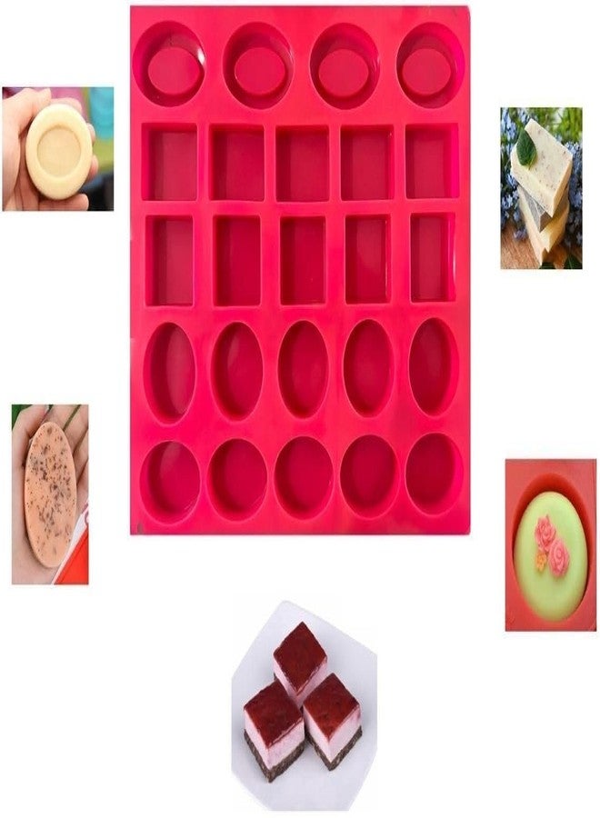 KITCHOOK Silicone Chocolate Mould 24 (Pack of 1) AJ 226 - Image 3