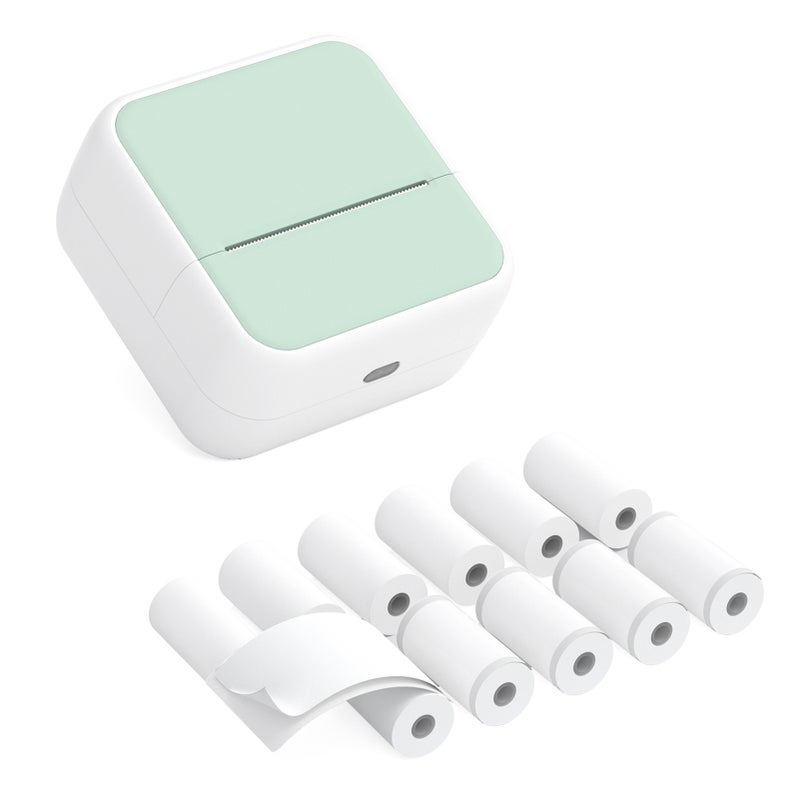 Mini Pocket Printer Portable Thermal Instant Photo Printing Label Maker Machine BT Wireless Connect Compatible with Android / iOS APP Support Receipt Label Memo Sticker Notes Lists Scrapbook DIY - Image 1