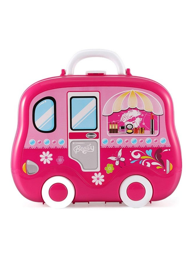 Magicwand® ABS Plastic Pretend Play Carry Along Beauty Make-Up Vanity Box Case【Made in India】【Multi-Colored】【2 Yrs & Up】【Pack of 1】 - Image 5