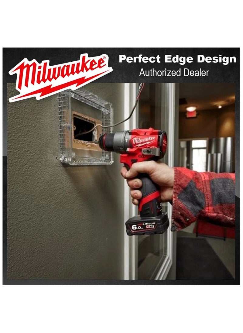 Milwaukee MILWAUKEE [M12 FPD2] M12 FUEL Gen III 13mm Percussion Drill/Driver  - Image 4
