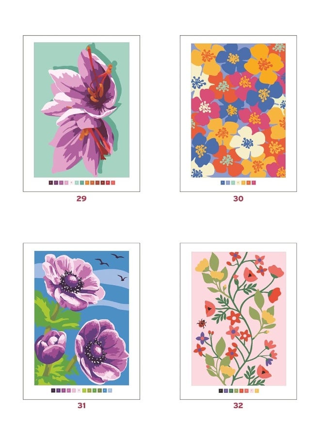 Coloriages mystères - Fleurs  - Image 5