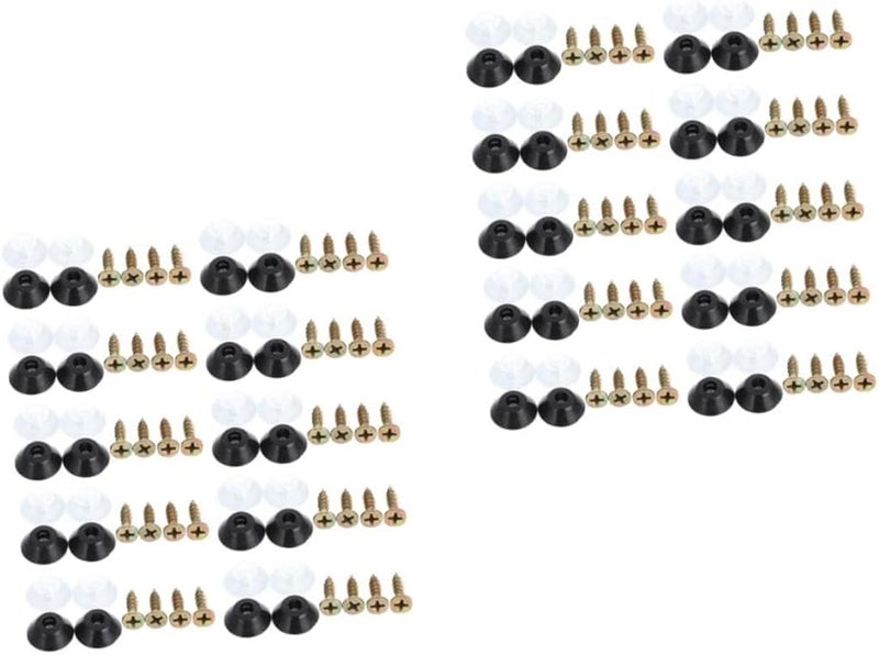 DOITOOL 200pcs Furniture Leg Gliders 2 Pack Protects Hardwood Floors Easy Installation - Image 1